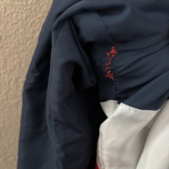 Vintage Mens Russell Athletic Windbreaker, Size Small (34-36) Blue/Orange/White - Picture 8 of 8